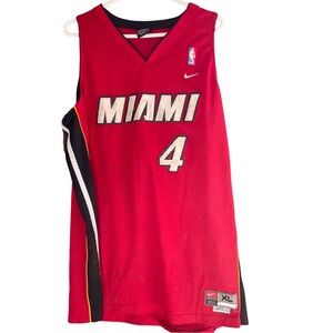 Nike Miami Red Basketball Jersey #4 Butler
